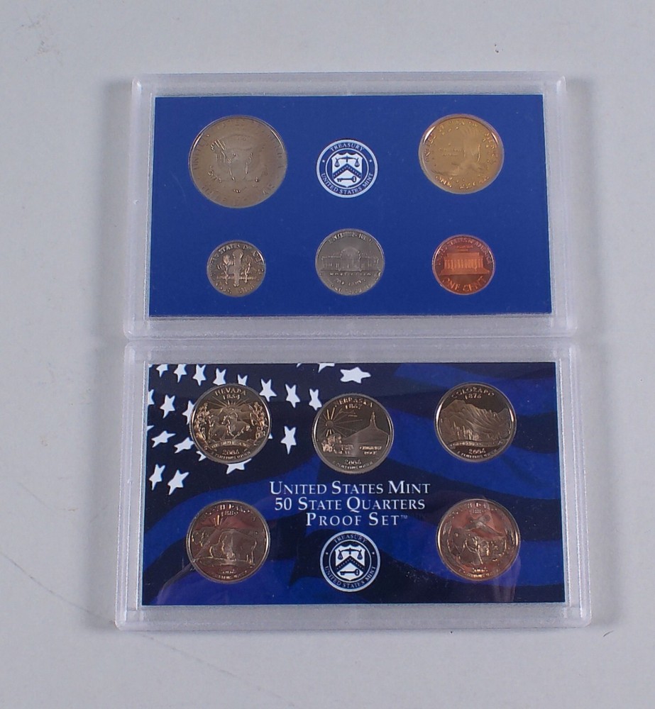 US Mint Clad Proof Sets Complete Run 2000-2006 Full 7 Box Collection