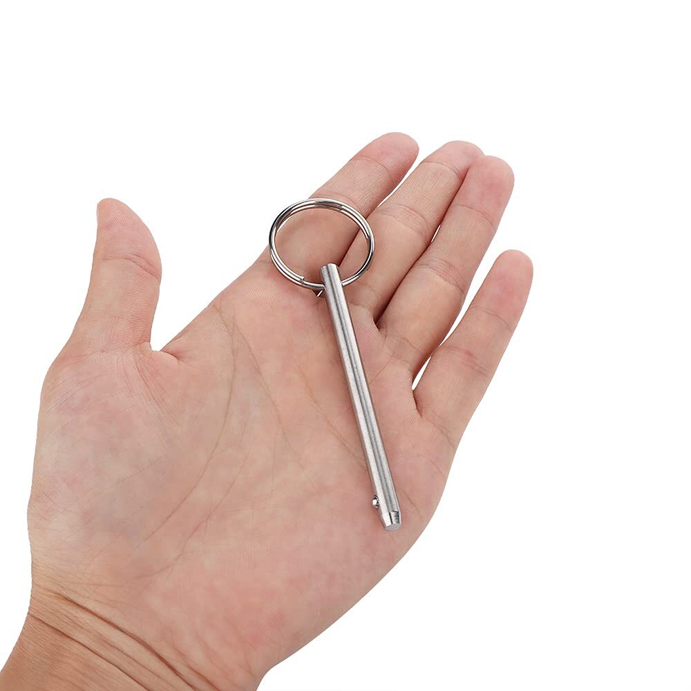 2 Pack Quick Release Pin, Diameter 3/16"(4.8Mm), Overall Length 2-1/2"(65Mm),...