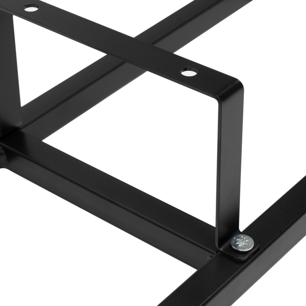 34" Media Storage Rack Wall Mount Cube Storage Media Shelf CD DVD Organizer