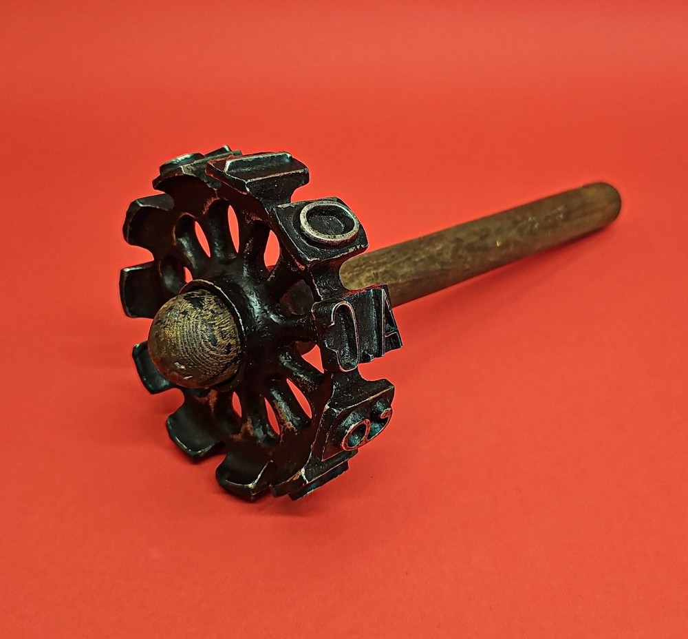 Antic Wood Log Marking Tool Hammer