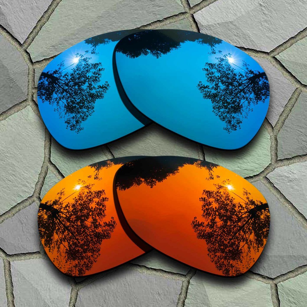 US Blue&Red Orange Polarized Lenses Replacement For-RB2132-55