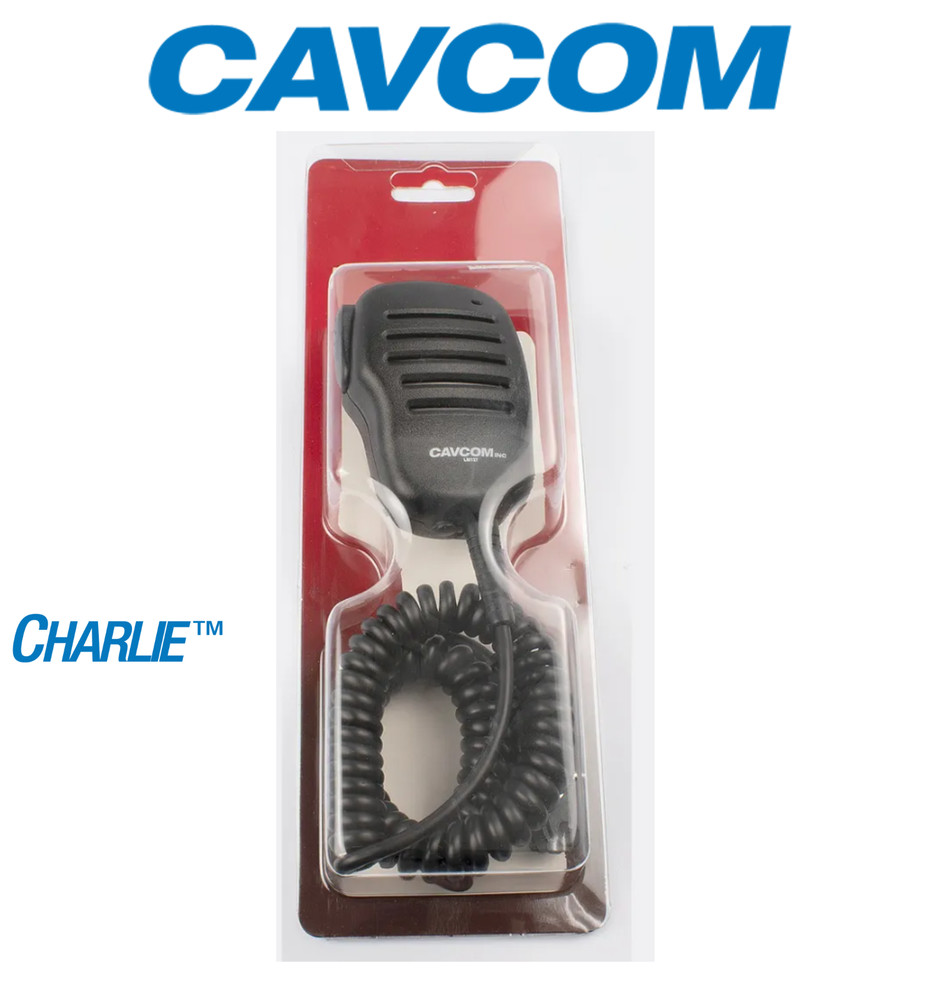 CavCom Lapel Mic Compatible with Motorola Radios