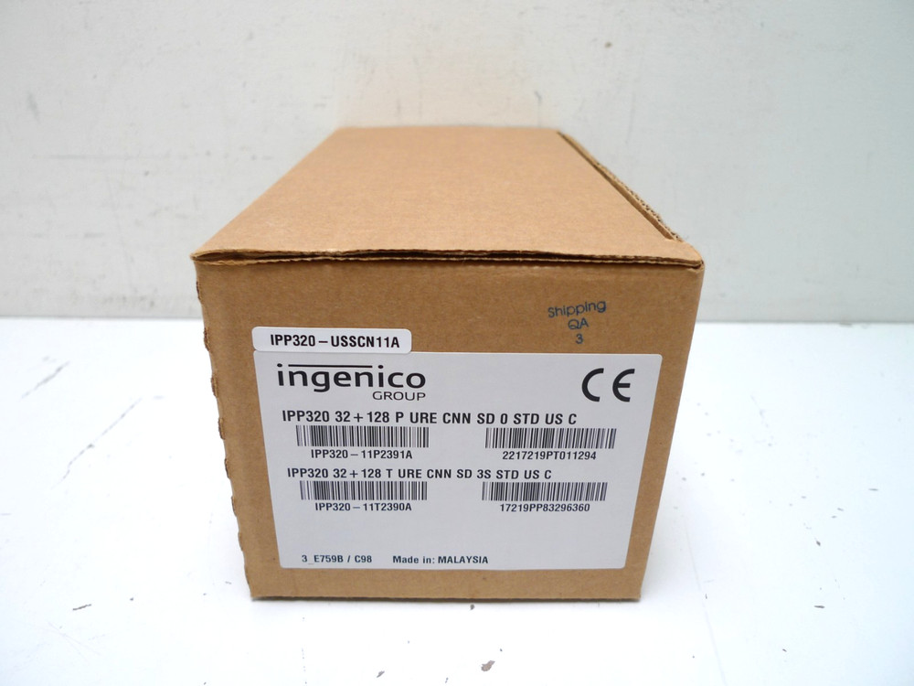 Datacard Ingenico iPP320 PIN Pad w/ Cable | Open Box