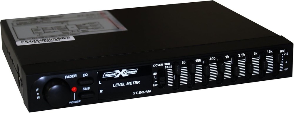 ST-EQ-180 Stereo Equalizer with Subwoofer Control