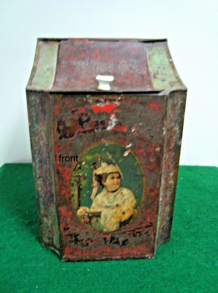 Vintage Victorian spice /tea bin (item #1)