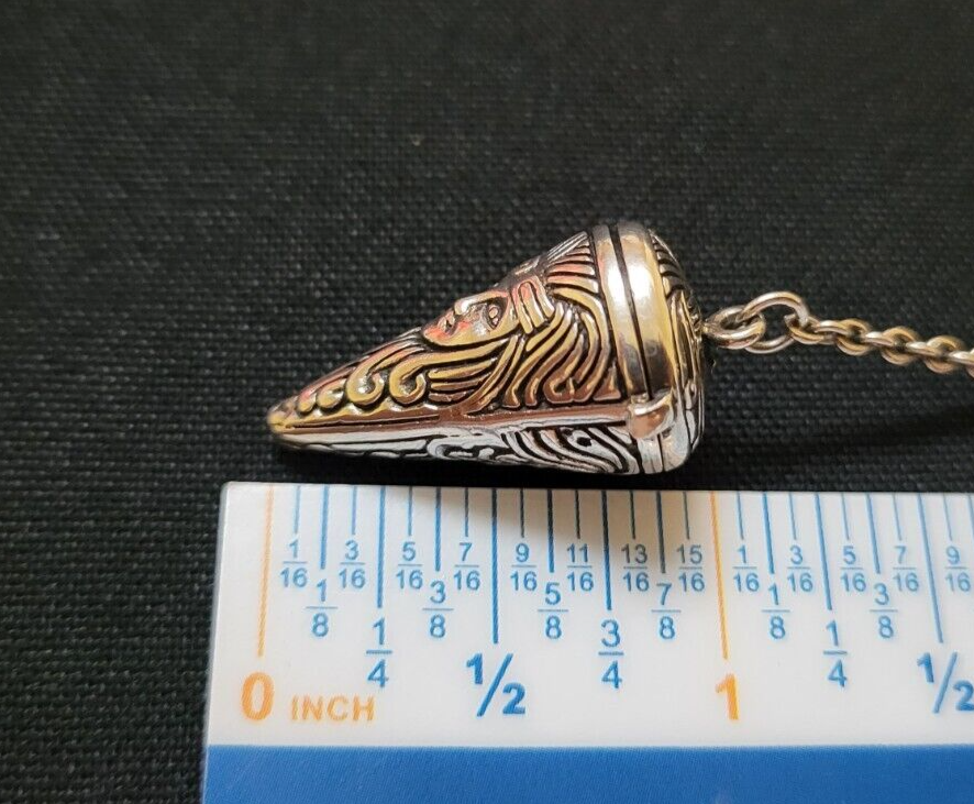 Robert Stone Sterling Silver Goddess Pendulum
