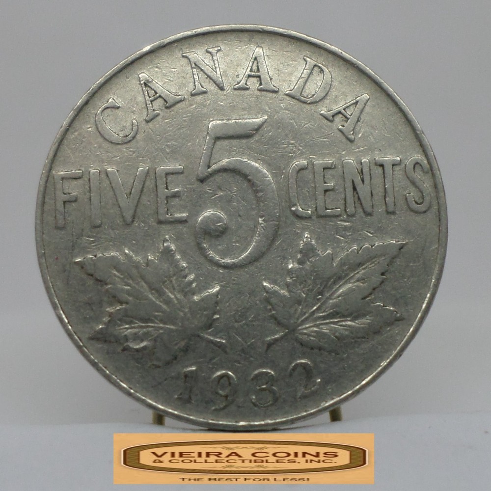 1932 Canada 5 Cents - #C56715NQ