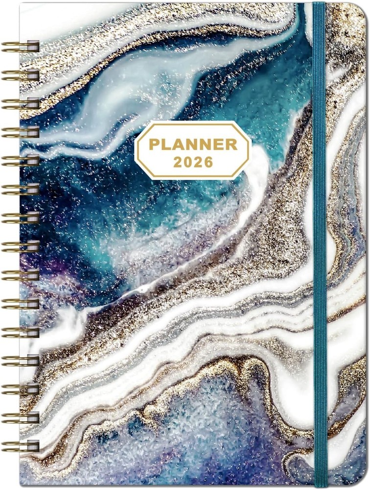 Durable 2026 Planner - Complete Weekly & Monthly Organizer with Extra Features