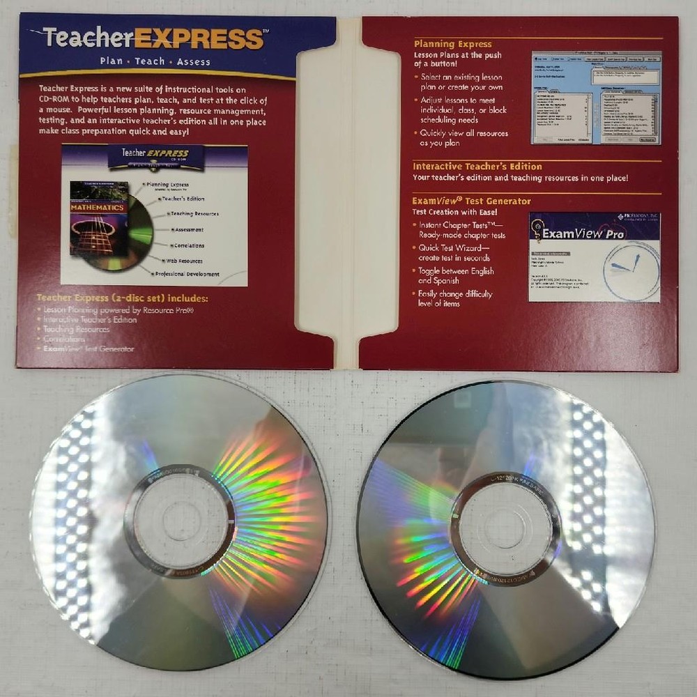 Prentice Hall Teacher Express Sampler Mathematics Course 3 CD-ROM