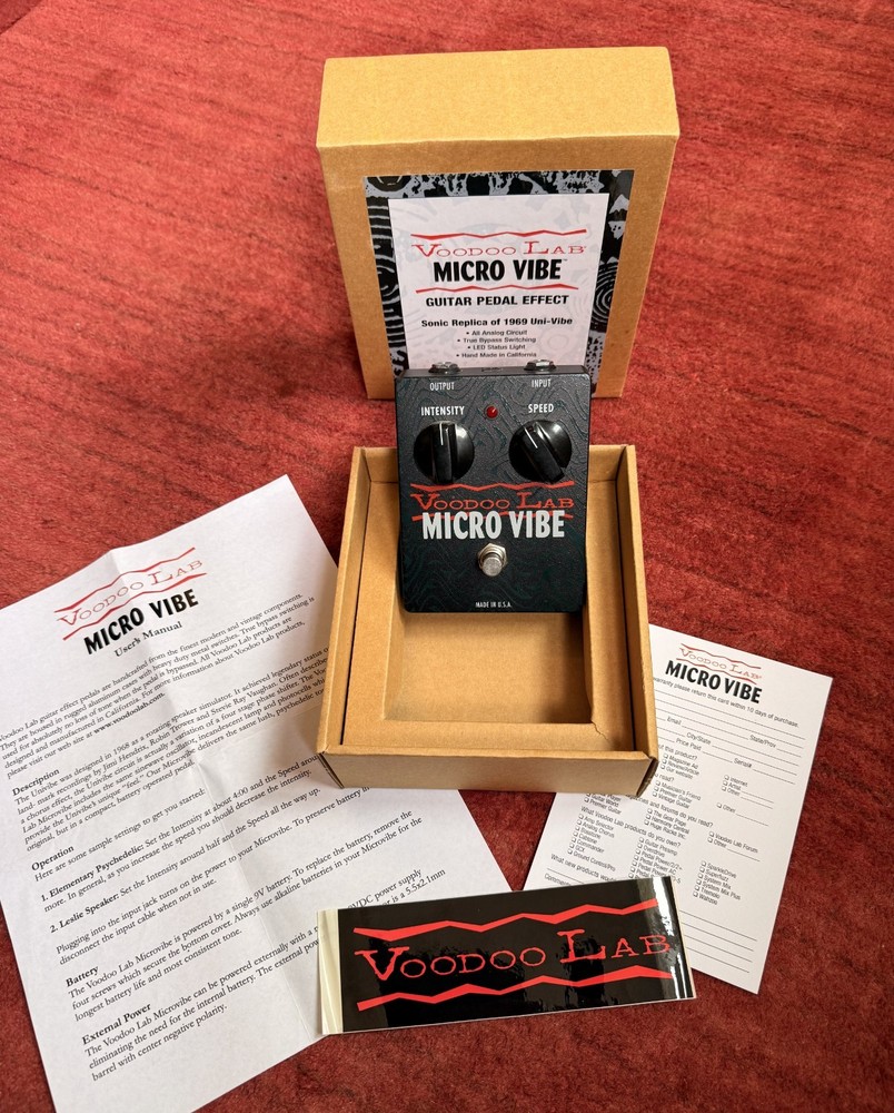 Great Deal on Voodoo Lab Micro Vibe - Mint -