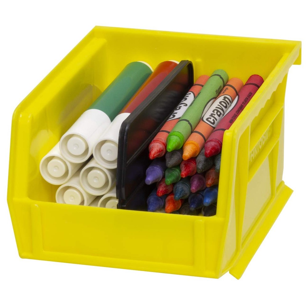 40210 Lengthwise Plastic Divider For 30210 Akrobin Storage Bins Black 6pack