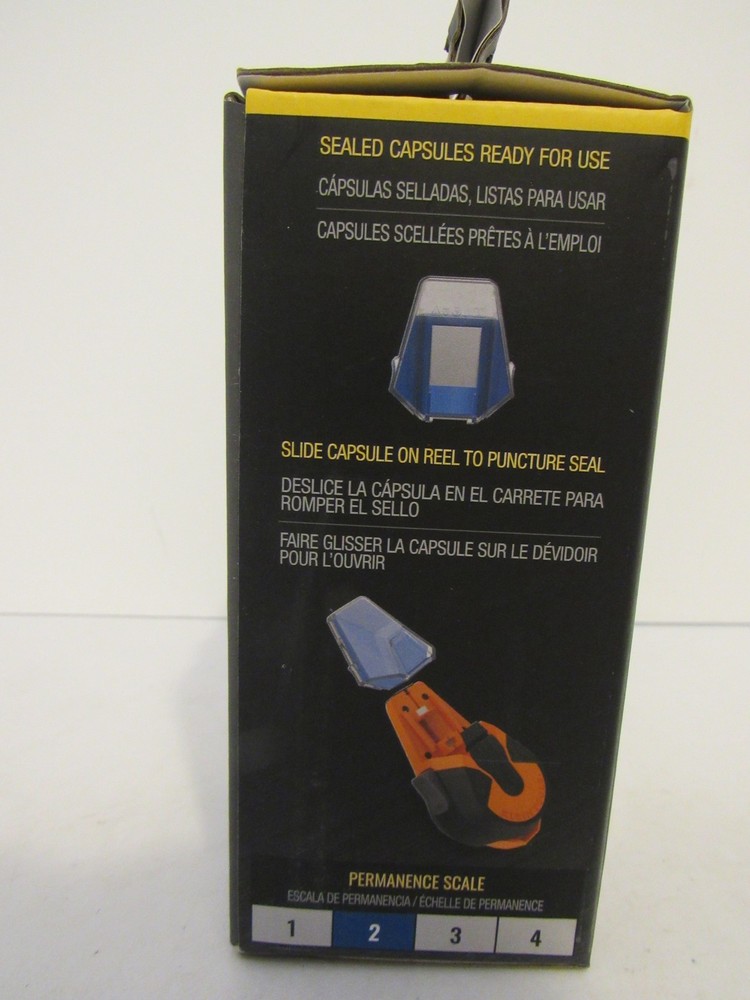 Klein Tools CHLK00B Blue Chalk Line Capsules 4-Pack Mess-Free Refills 4.8oz
