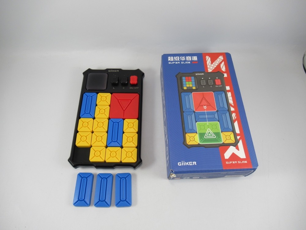 Giiker Super Slide Electronic Puzzle Brain Teaser Missing 1 Piece