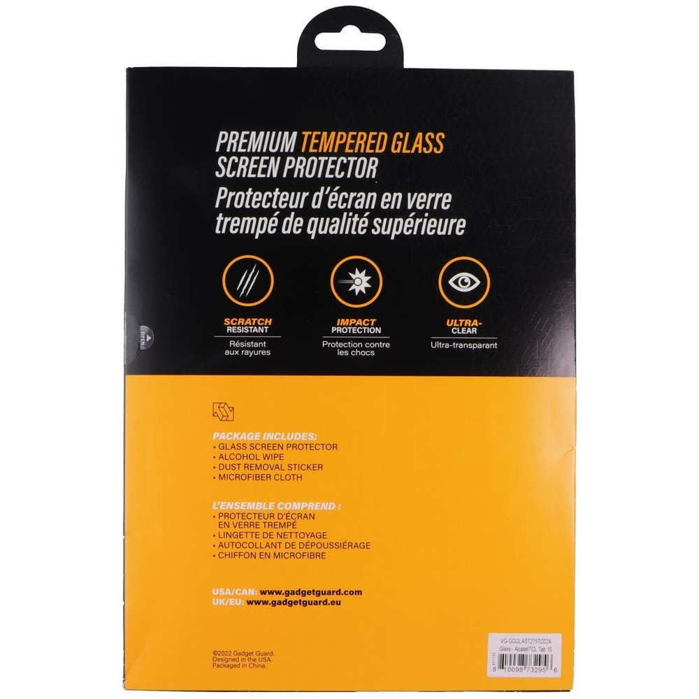 Gadget Guard Glass Screen Protector for TCL Tab 10