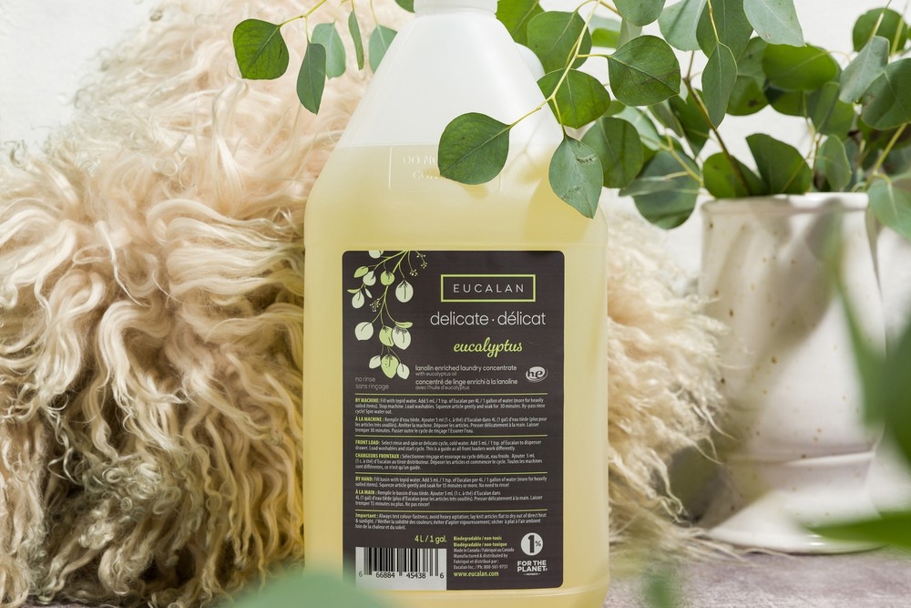 Eucalan Fine Fabric Wash 1gal Eucalyptus