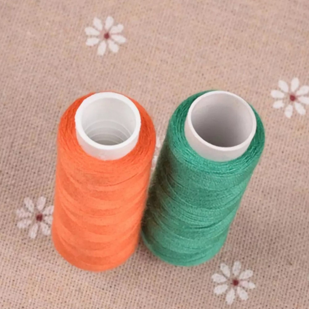 39Pcs Colored Sewing Thread Set Random Colors Polyester Spool Sewing Thread