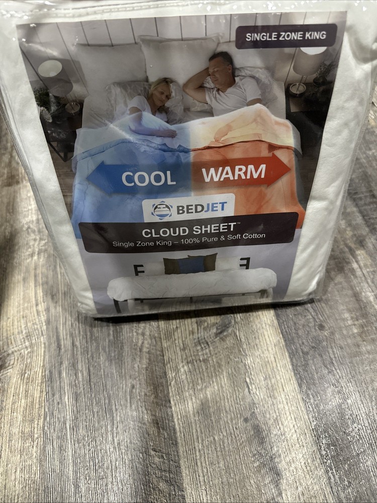 BedJet Cloud Sheet Single Zone King Size (Climate Comfort Cooling & Warming)