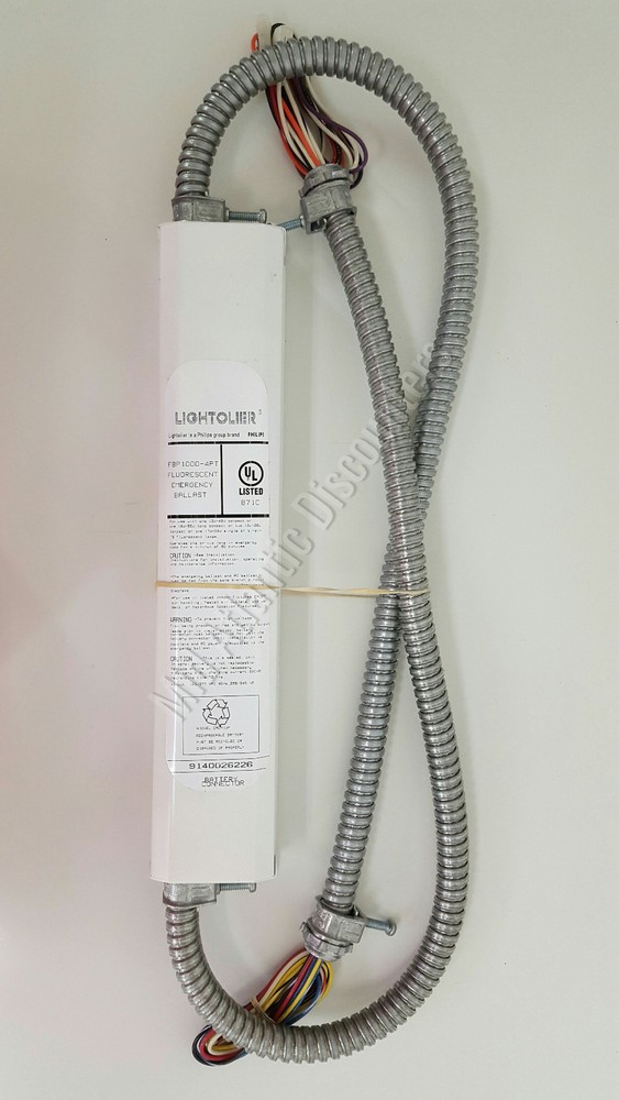 New Philips Lightolier FBP1000-4PT Fluorescent Emergency Ballast