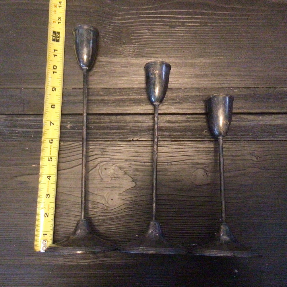Sterling Silver Candlestick Set