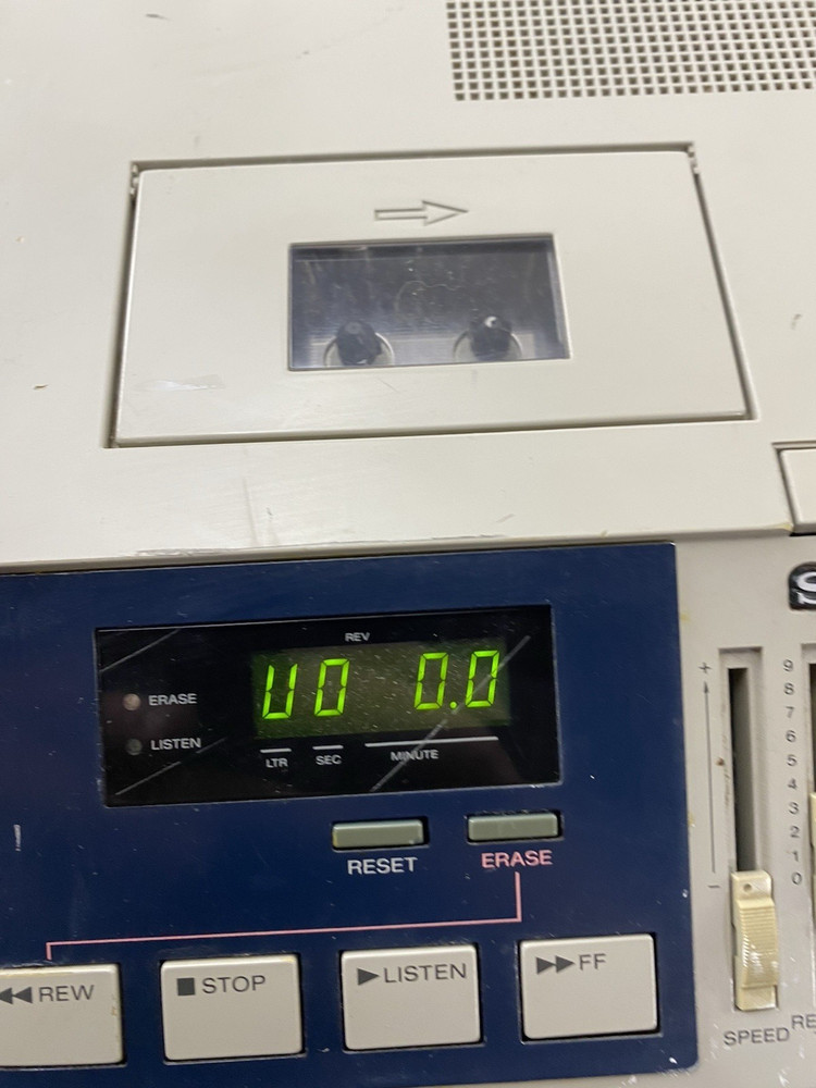 SONY BM-815 MICRO TRANSCRIBER MADE IN JABAN TESTED
