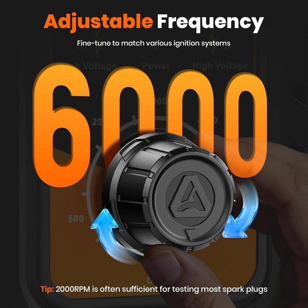 SP21 Spark Plug Tester Ignition Analyzer 0-6000RPM Tool