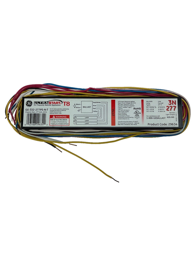GE LIGHTING GE-332-277PS-N BALLAST