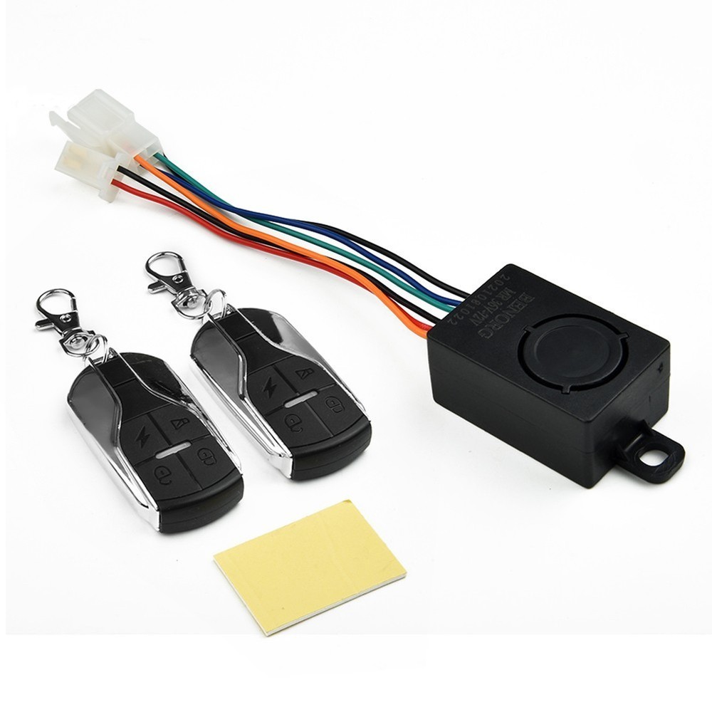 Wireless Remote Control Lock Alarm for Enhanced Electric Vehicle Security