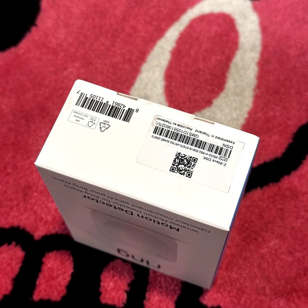 Ring Motion Detector – Smart Sensor – Brand New