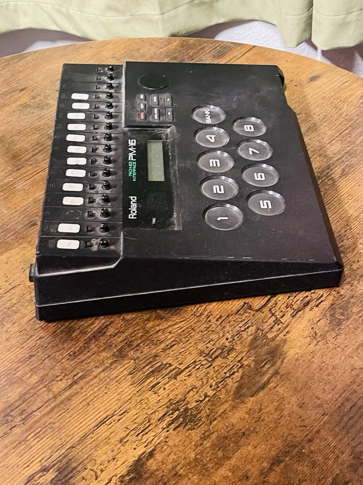 Roland Pad-Midi Interface PM-16 Untested Powers On As Is