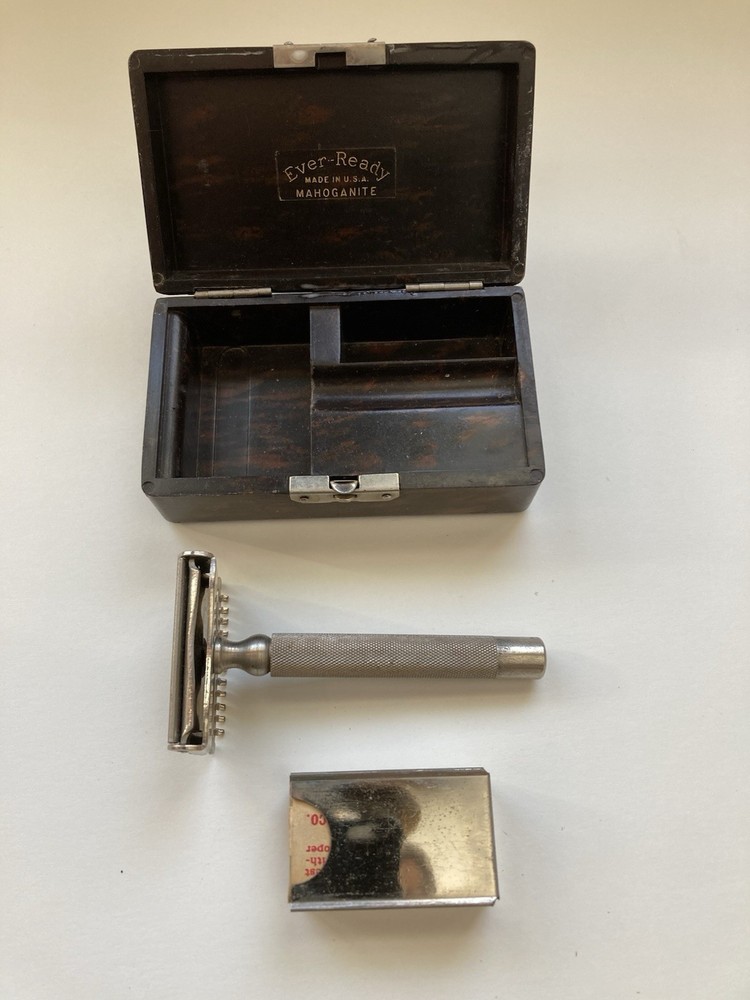 Vintage Every-Ready Mahoganite Razor