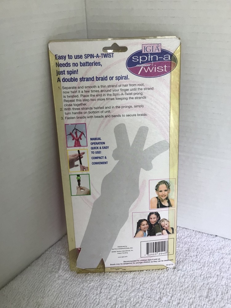 Vintage IGIA Twist a Braid Spin-a-Twist