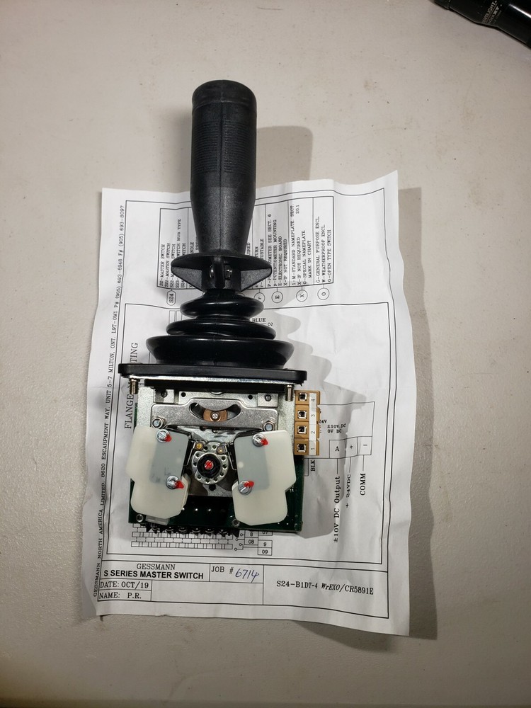 Gessmann Senett Joystick Single-axis Controller S24-B1DT-4