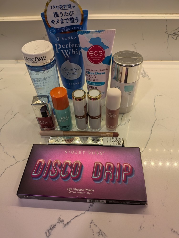 Assorted Makeup Lot Eyeshadow Lipsticks Mascara Moisturizer Cleanser Deoderant