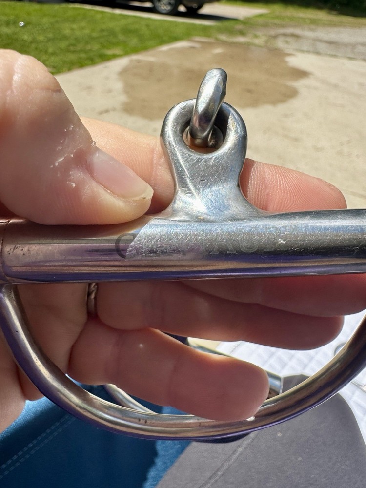 Centaur Hunter Dee D Ring Waterford Bit 5"