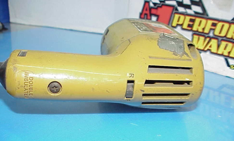 VINTAGE BLACK & DECKER TOOLS 3/8" Variable Speed Reversing Drill