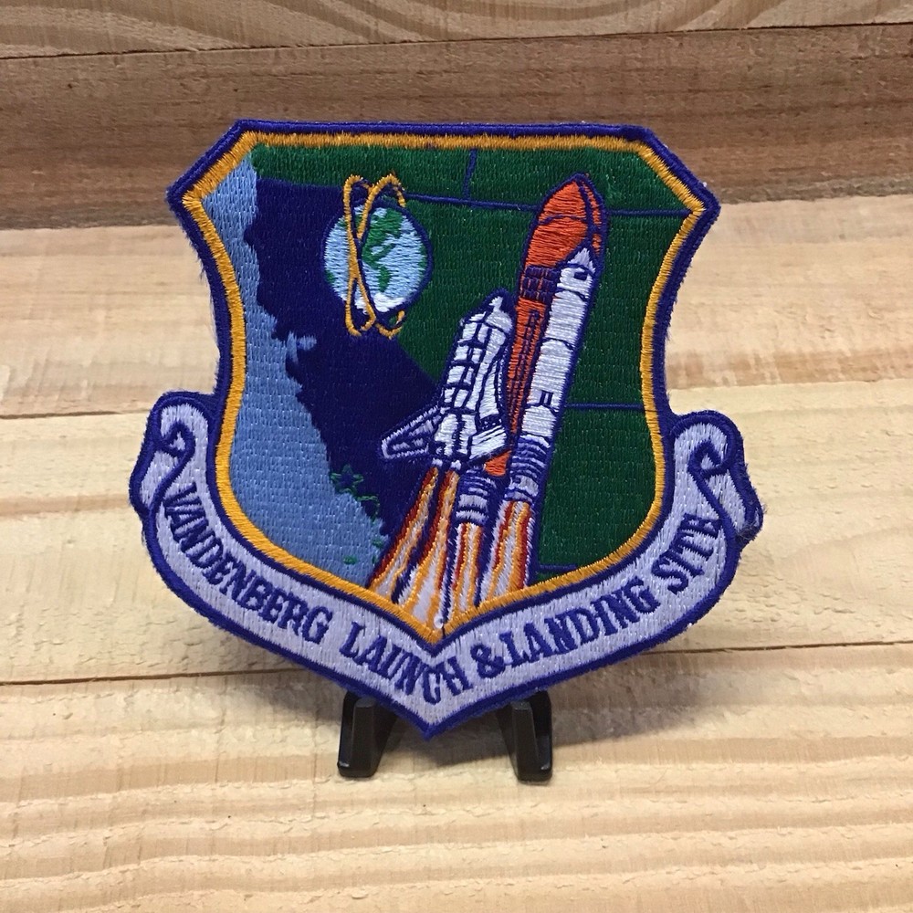 Vandenberg Launch & Landing Site Patch NASA Space Shuttle