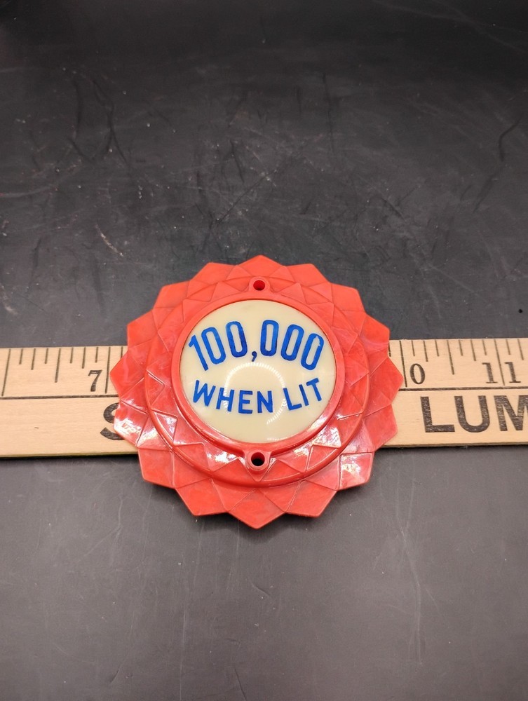 Vintage Pinball Red Pop Bumper Cap