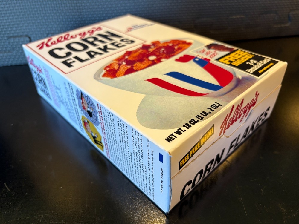 1971 Kellogg's Corn Flakes - Empty custom design display box
