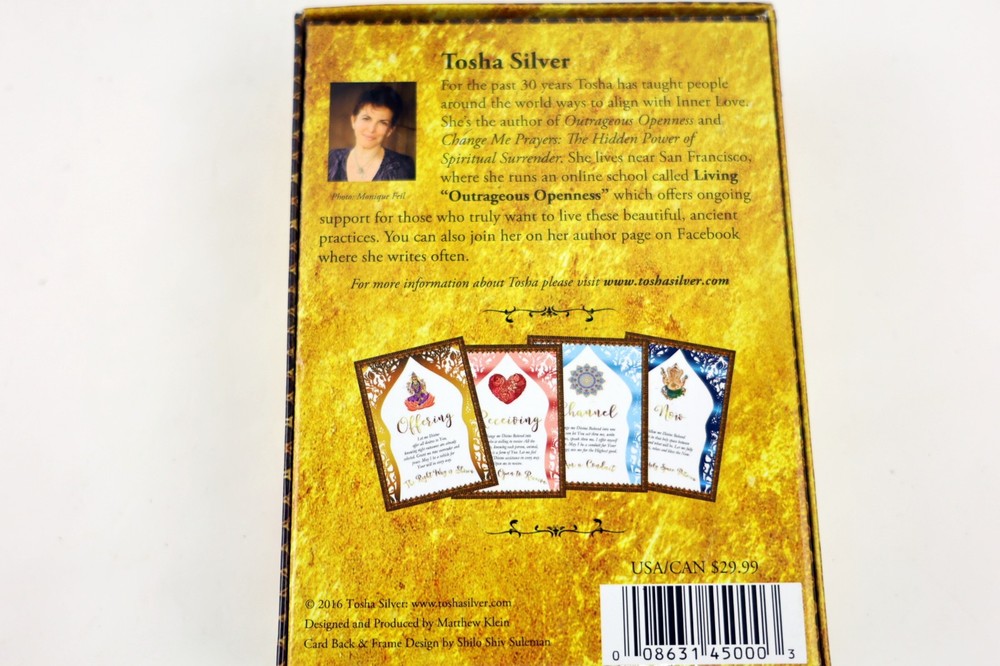 Tosha Silver Oracle Card Deck – Change Me Prayers EUC