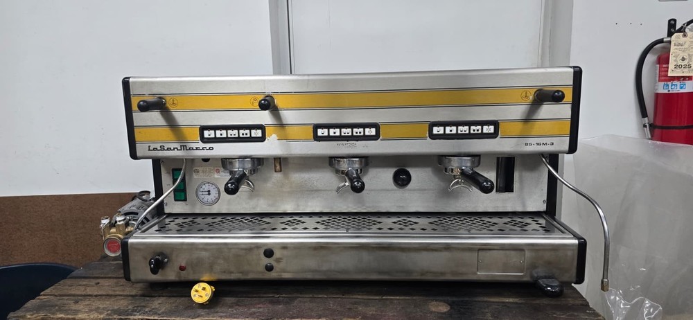 3 Group La San Marco Automatic Programmable Espresso Coffee Machine