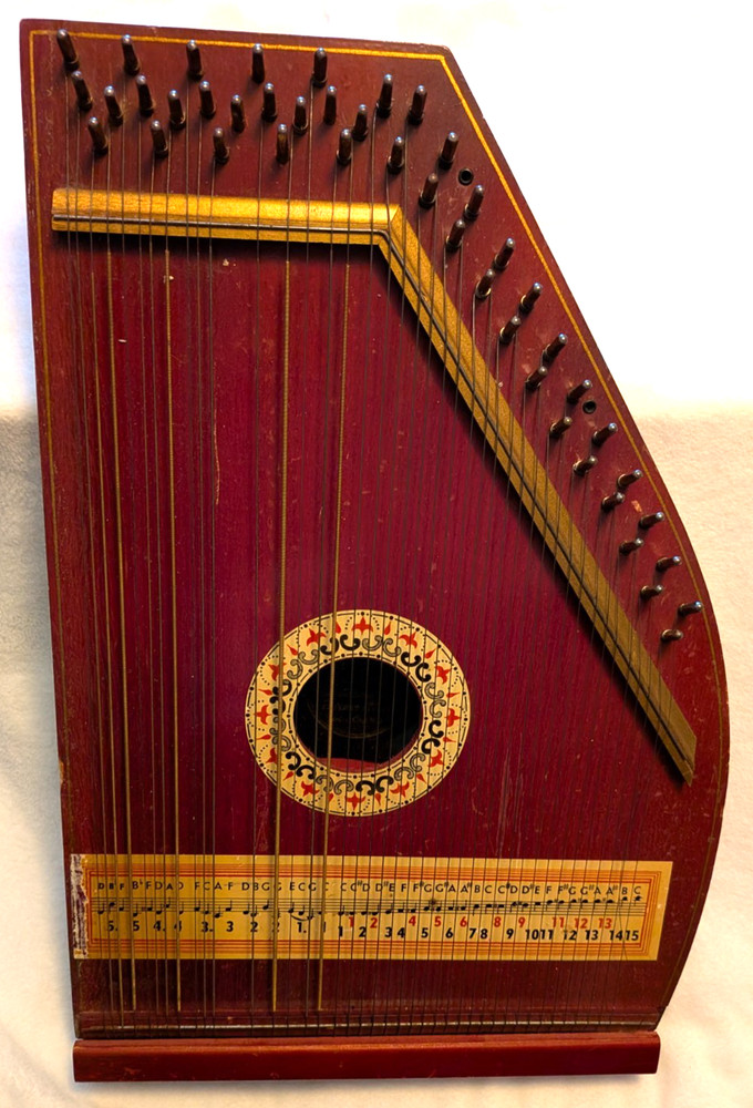 Oscar Schmidt Antique 45-string Zither (from the 1920's) - missing some strings