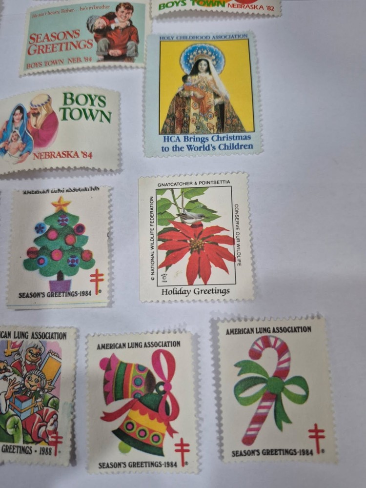 Christmas Seals - Stamps - 20 Different - UT14
