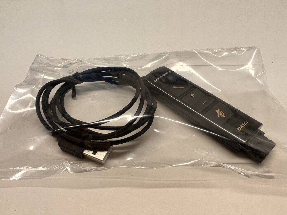 Plantronics DA80 USB Audio Processor Telephone Headset