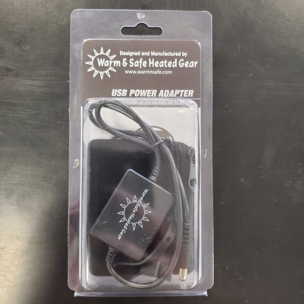 71014004 USB CHARGER ADAPTER FOR MOTORCYCLE WITH POUCH