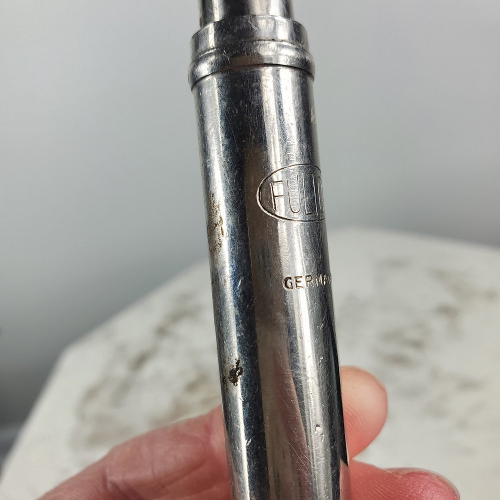 Vintage Dunlap Push Drill Screwdriver Germany 9 Bits Fulton