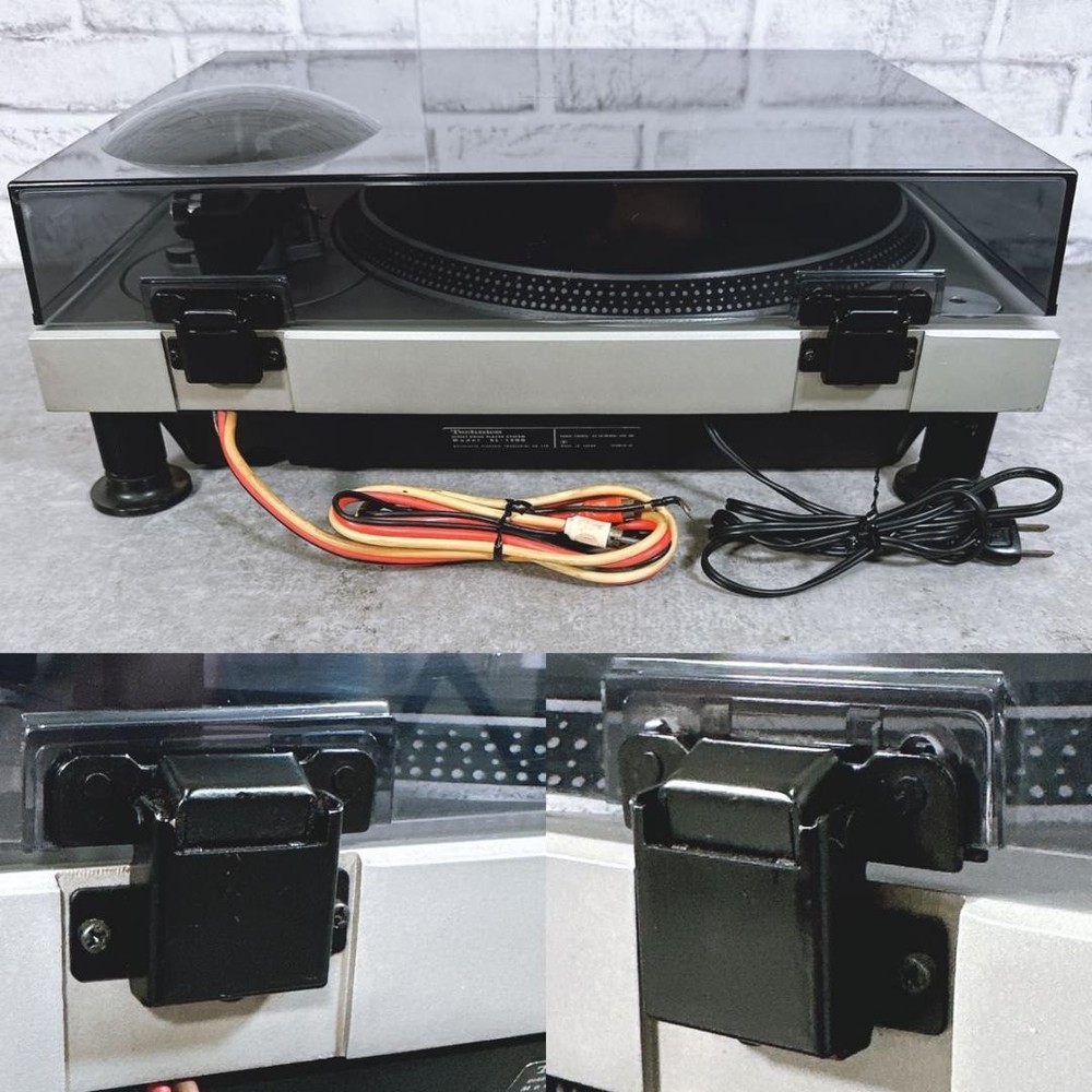 Technics SL-1200 First Generation Direct Drive Turntable Working