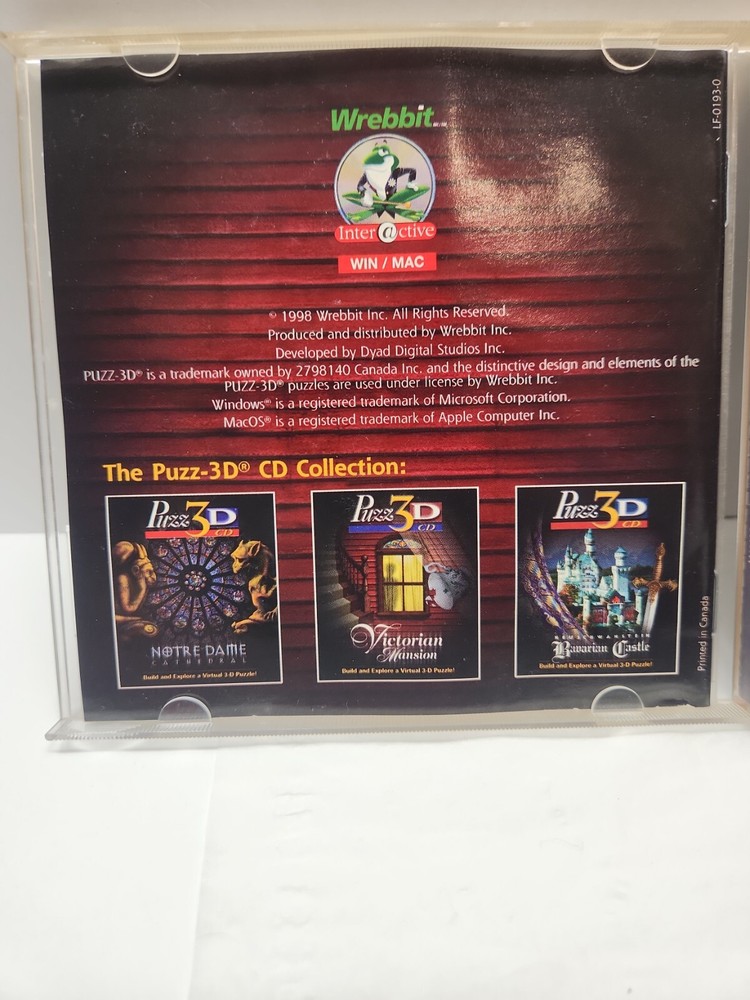 PUZZ 3D - VICTORIAN MANSION (PC CD)