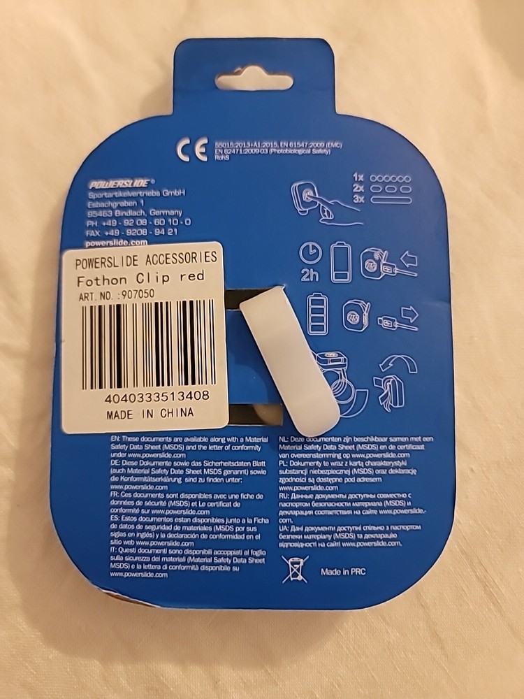 Powerslide Universal LED Clip Red