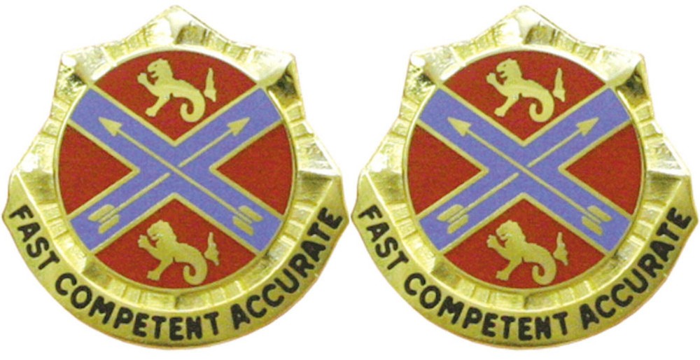 631st FA BRIGADE Distinctive Unit Insignia - Pair