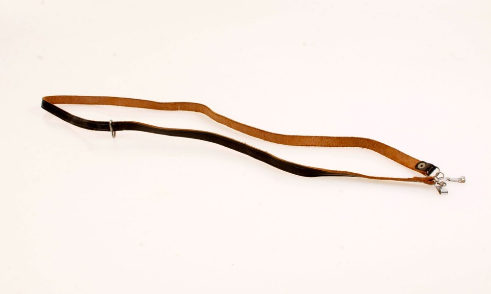 Vintage 1980 Thin Leather Camera Strap